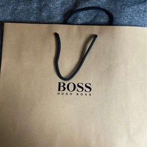 Authentic Hugo boss  shopping bag/gift bag